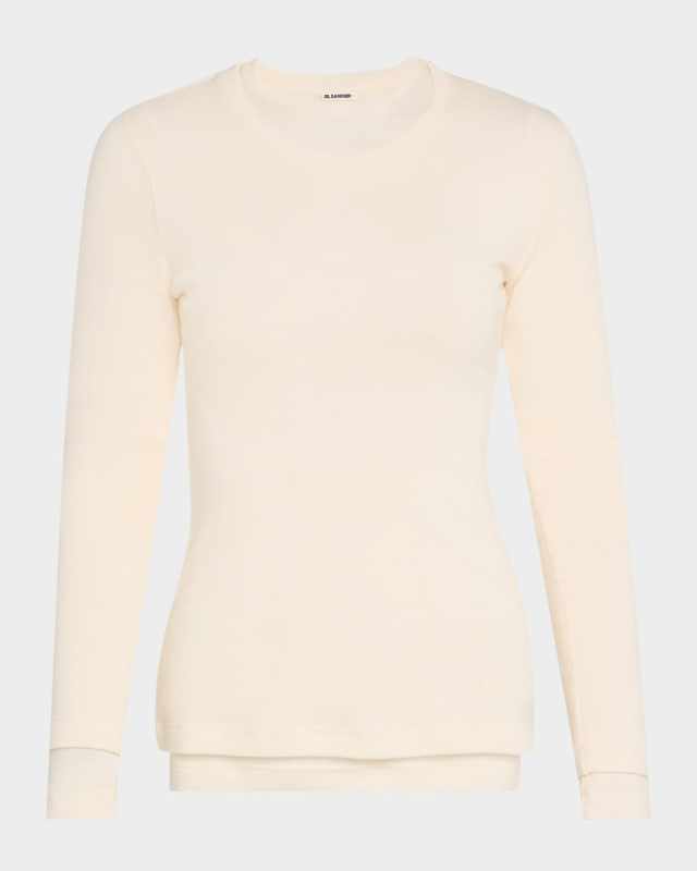 Layered Long-Sleeve Top